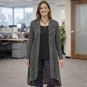 NWT 3-PC Skeleton Keys SET LuLaRoe S Top, CP Duster & CP Tween - OS 0-4 Leggings